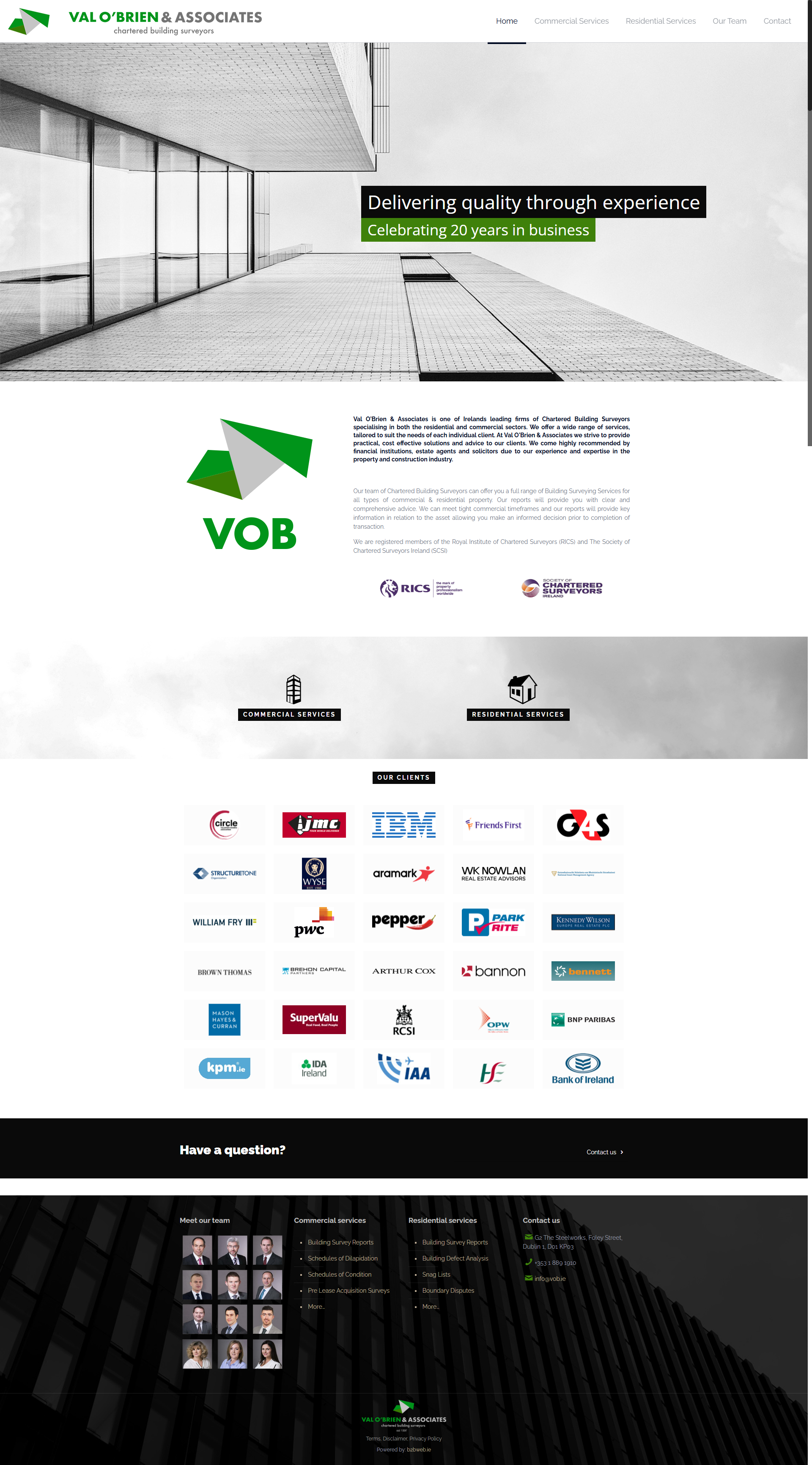 VOB-Construction-Surveying-Professional-Website-design