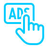social media paid ads icon